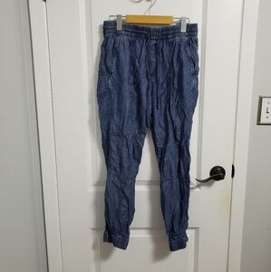 GAP Blue Seamed Joggers Pants
